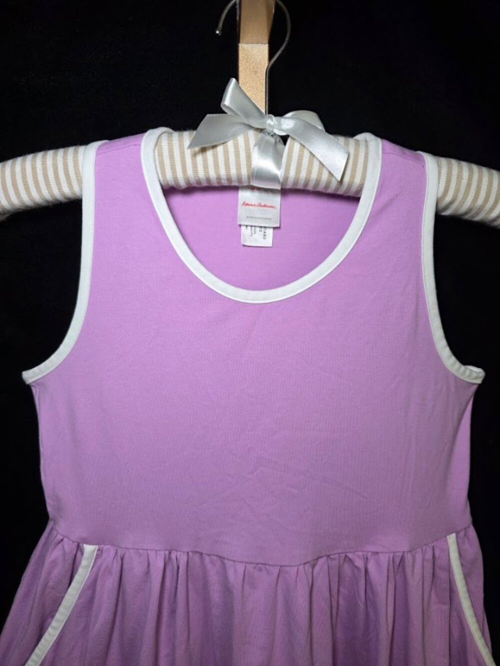 Hannah Andersson Racerback Dress with Pockets Youth 12 - Picture 2 of 6